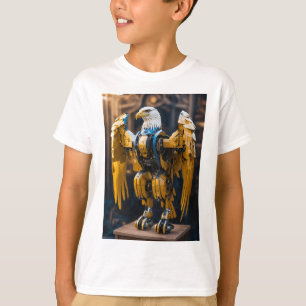 T-shirt "Crinière majestueuse : Géométrie en mouvement"