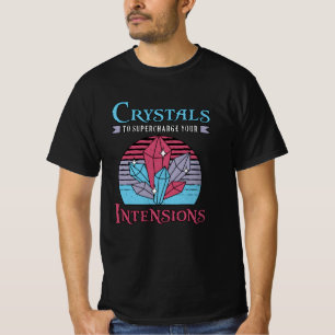 T-shirt Cristaux de guérison de cristal pour surcharger Ch