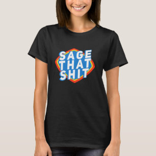 T-shirt Cristaux De Sage Et Musique De Trap