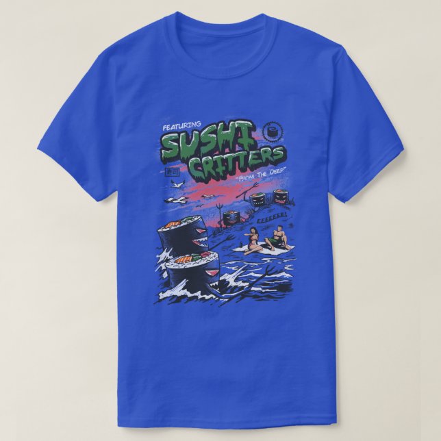 T-shirt Critère de sushi (Design devant)