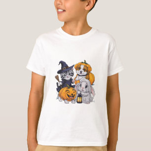 T-shirt Critères d'Halloween adorables : Amusement Éffraya