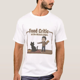 T-shirt critique alimentaire