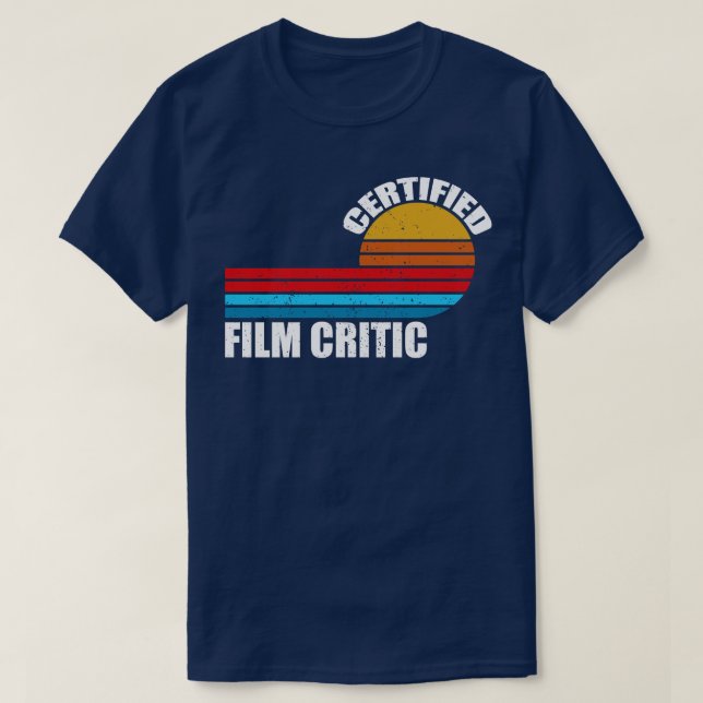 T-shirt critique certifié (Design devant)