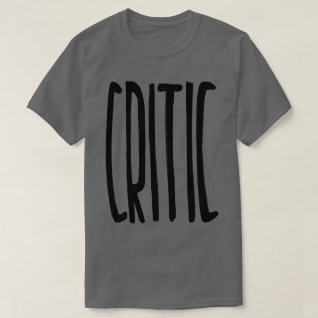 T-shirt Critique Kritiker (Design devant)