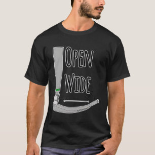 T-shirt Crna Laryngoscope Anesthésiste Intubat Médicale