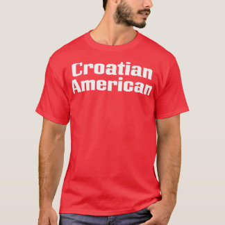 T-shirt Croate Américain 1