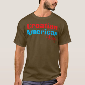 T-shirt Croate Amérique forte 1