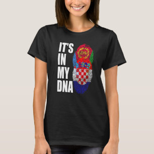 T-shirt Croate Et Erythréenne Mélangent L'ADN Patrimoine
