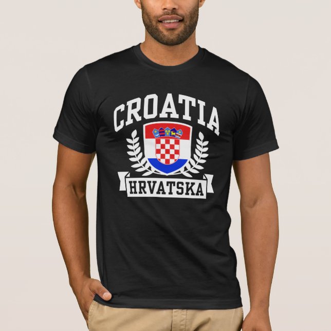 T-shirt Croatie (Devant)