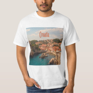 T-shirt Croatie Europe du Sud-Est Zagreb