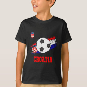T-shirt Croatie Football Croate Football Croates Futbol