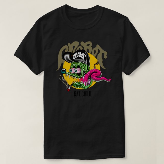 T-shirt Crobot Rat officiel classique T (Design devant)