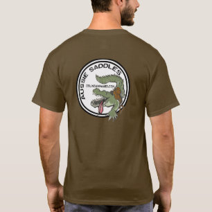 T-shirt Croc du logo d'Aussie Saddles