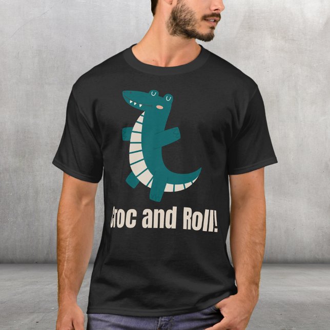 T-shirt Croc et Roll ! (Créateur téléchargé)