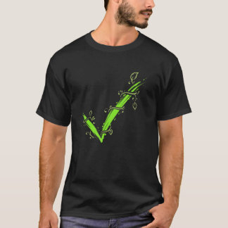 T-shirt Croc vert pour oui au végétarisme et au véganisme