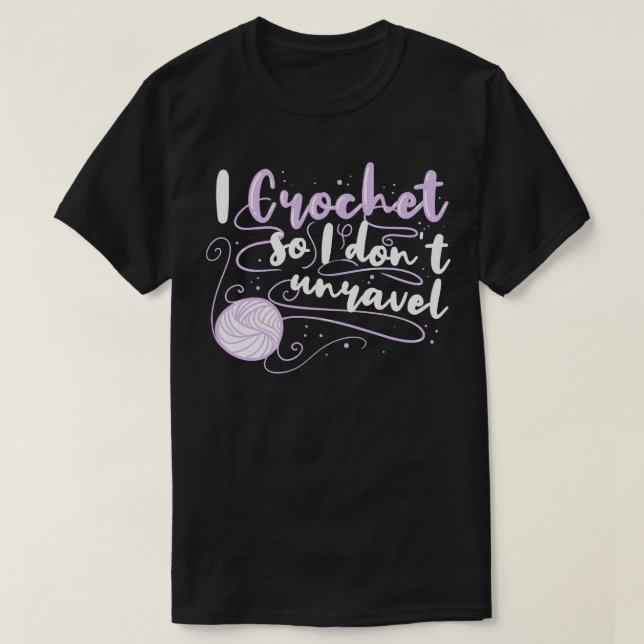 T-shirt Crochet 12 (Design devant)