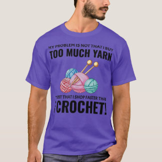 T-shirt Crochet Crochet Tricot Crocheter Funny