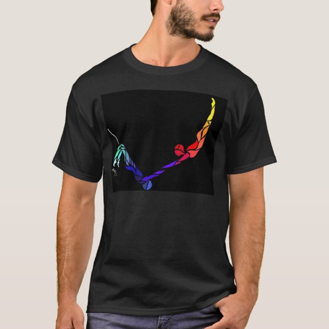 T-shirt Crochet de trapèze de vol (Devant)