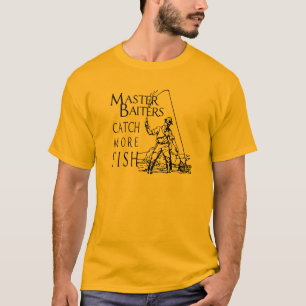T-SHIRT CROCHET DU MAÎTRE BAITERS PLUS DE POISSONS
