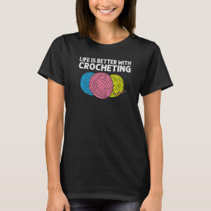 T-shirt Crocheter Tricot Quilting Coudre femmes filles