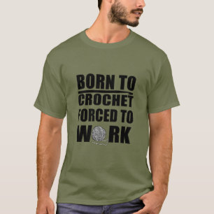 T-shirt crocheters cadeau drôle crochet devis