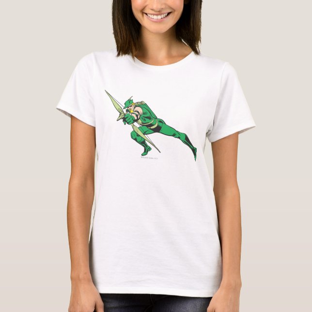 T-shirt Crochets Flèches vertes (Devant)