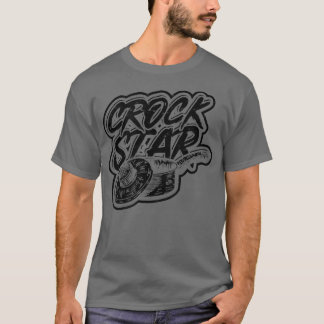 T-shirt CROCK STAR délicieuse Cuisine de recettes, grillad