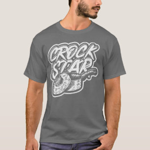 T-shirt CROCK STARKitchen Cuisine alimentaire, grill et Ba