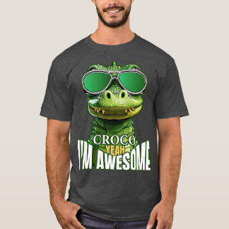 T-shirt Croco Oui Je Suis Super