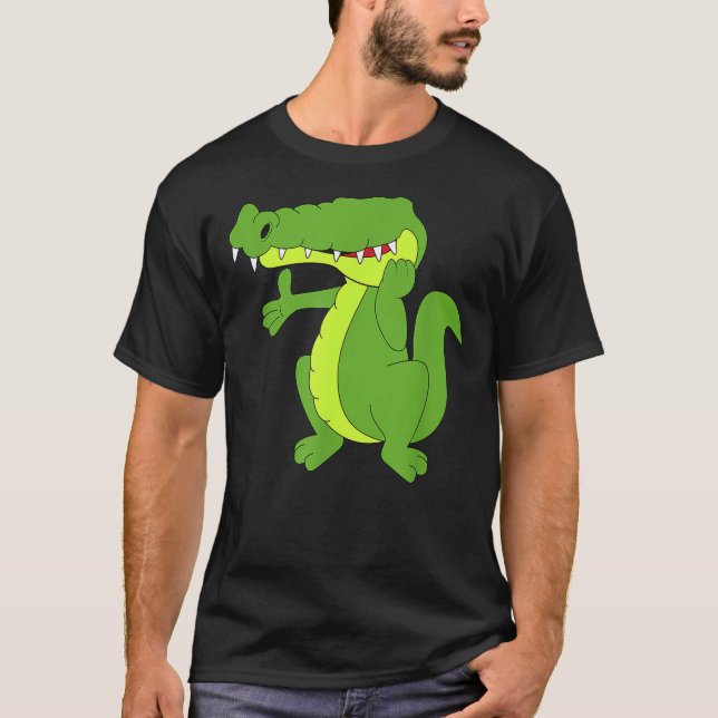 T-shirt Crocodile Alligator Matching Group Halloween Costu (Devant)