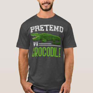 T-shirt Crocodile cadeau de l'amant reptile drôle