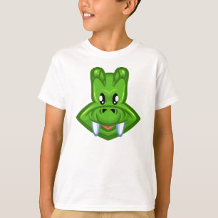 T-shirt Crocodile cartoon