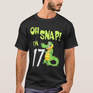 T-shirt Crocodile Danser Heureux Mon Anniversaire Oh Snap 