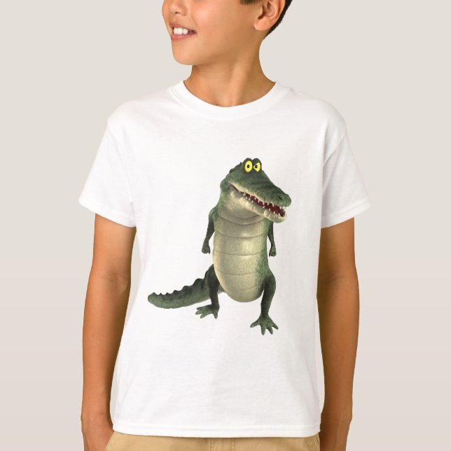 T-shirt Crocodile de Cartoon (Devant)