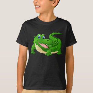 T-shirt Crocodile heureux Animé