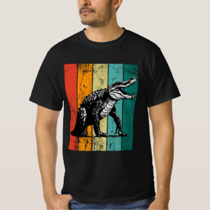 T-shirt Crocodile rétro