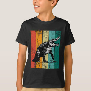T-shirt Crocodile rétro