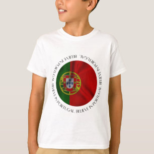 T-shirt "Croire au Portugal" Officiel Vêtement de Fan de l
