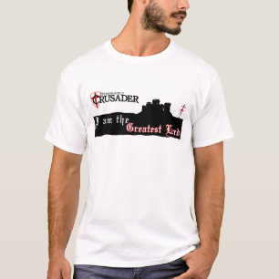 T-shirt Croisé de bastion - le plus grand seigneur - blanc