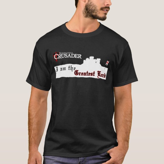 T-shirt Croisé de bastion - plus grand Lord Black (Devant)