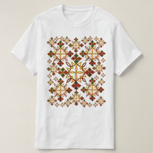 T-shirt croisé éthiopien de Rootz Meskel
