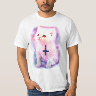 T-shirt croisé inversé de chaton