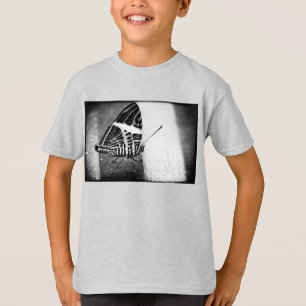 T-shirt croisement papillon