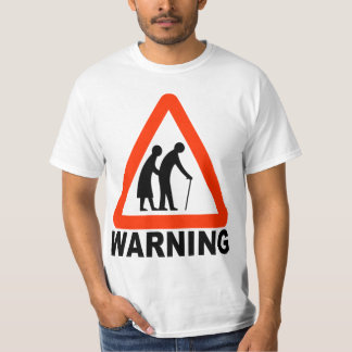T-shirt Croisement plus âgé - retraite