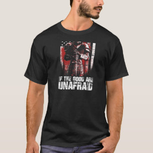 T-shirt Croisés Les Bons Ne Craignent Pas Combattre Le Mal