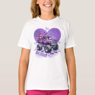 T-shirt Croiseur de bonbons pourpre Soyez Camion Monster