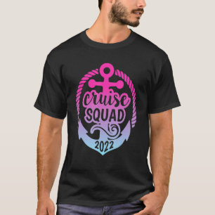 T-shirt Croisière 2022 Groupe Famille Correspondant Avec A