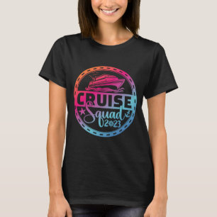 T-shirt Croisière 2023 Famille Voyage de croisière
