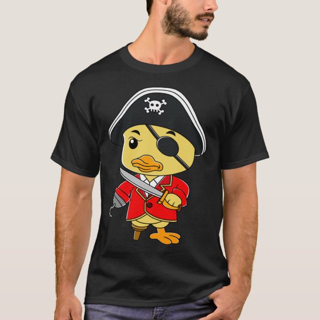 T-shirt Croisière à la recherche de canards en caoutchouc  (Devant)