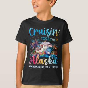 T-shirt Croisière Alaska 2025 - Vacances croisière famille